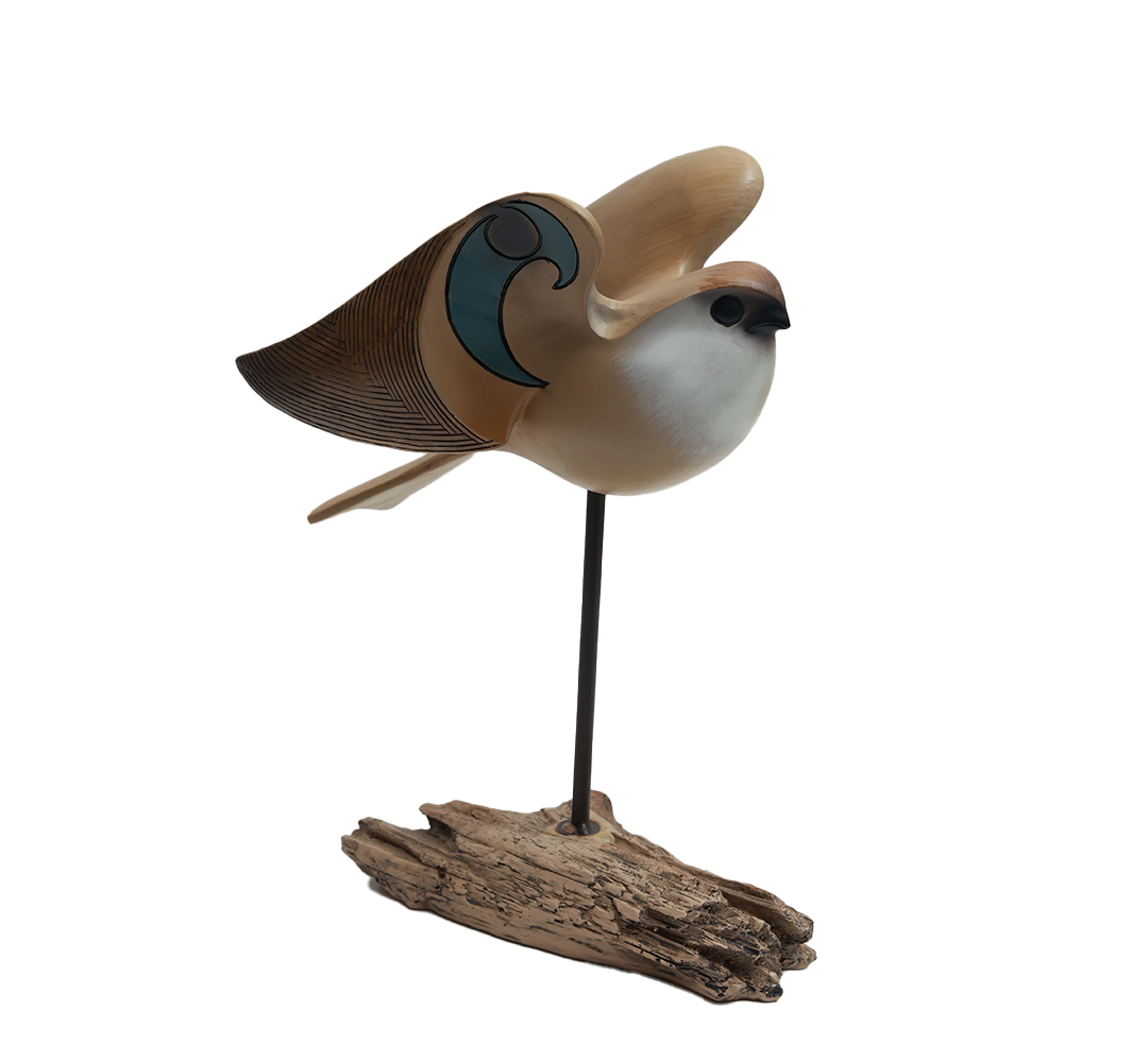 Udaan Bird in Flight - Wood
