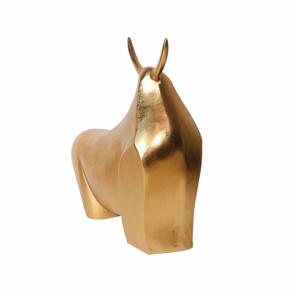 Bull - Gold in Metal