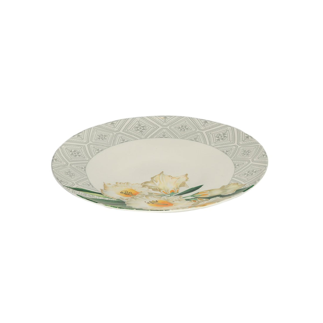 Rhyme of Flowers Plate - Porcelain