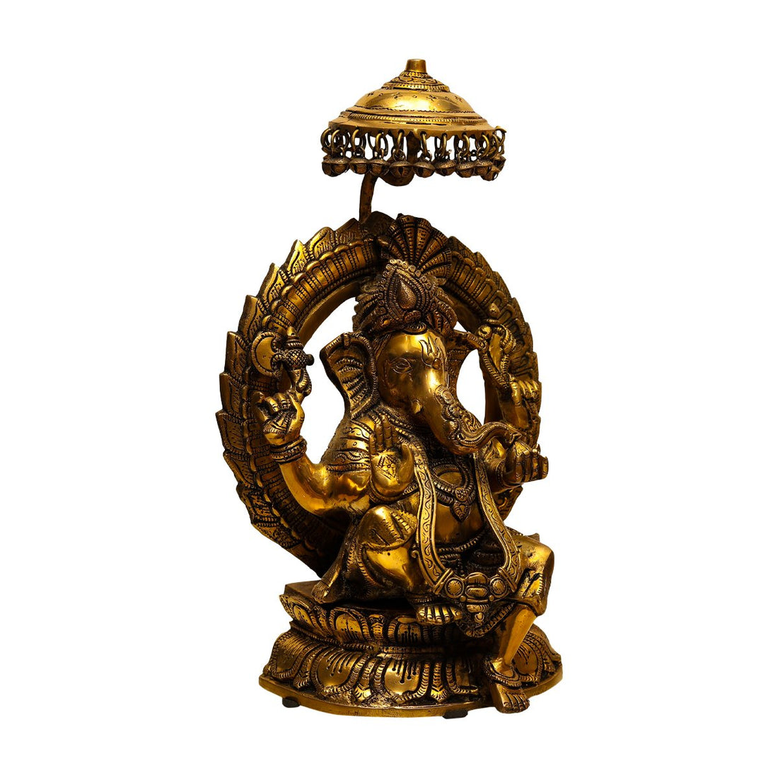 Vighna Vinayak Ganesh Idol - Brass