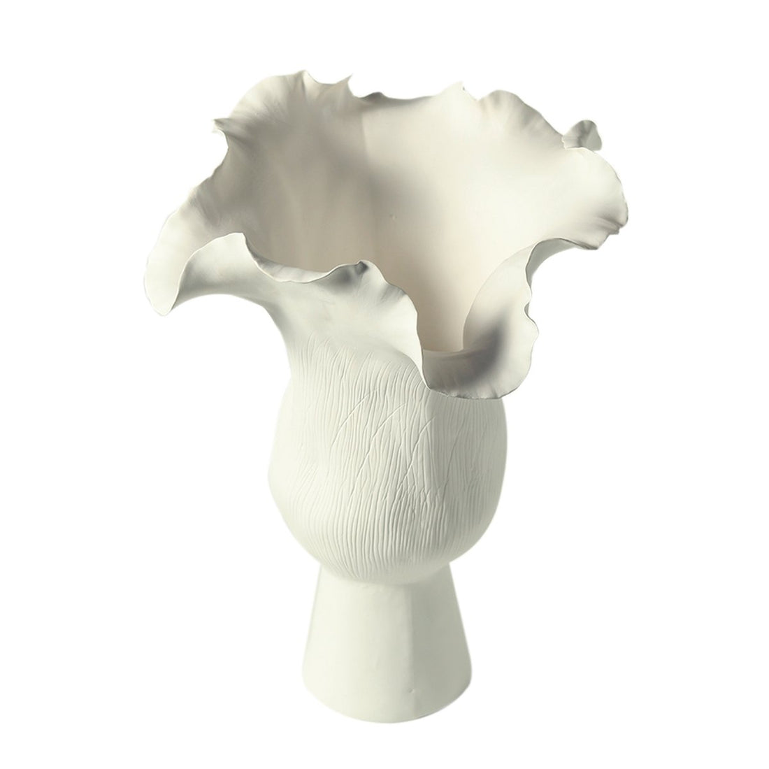 White Bloom - Large Vase in Ceramic