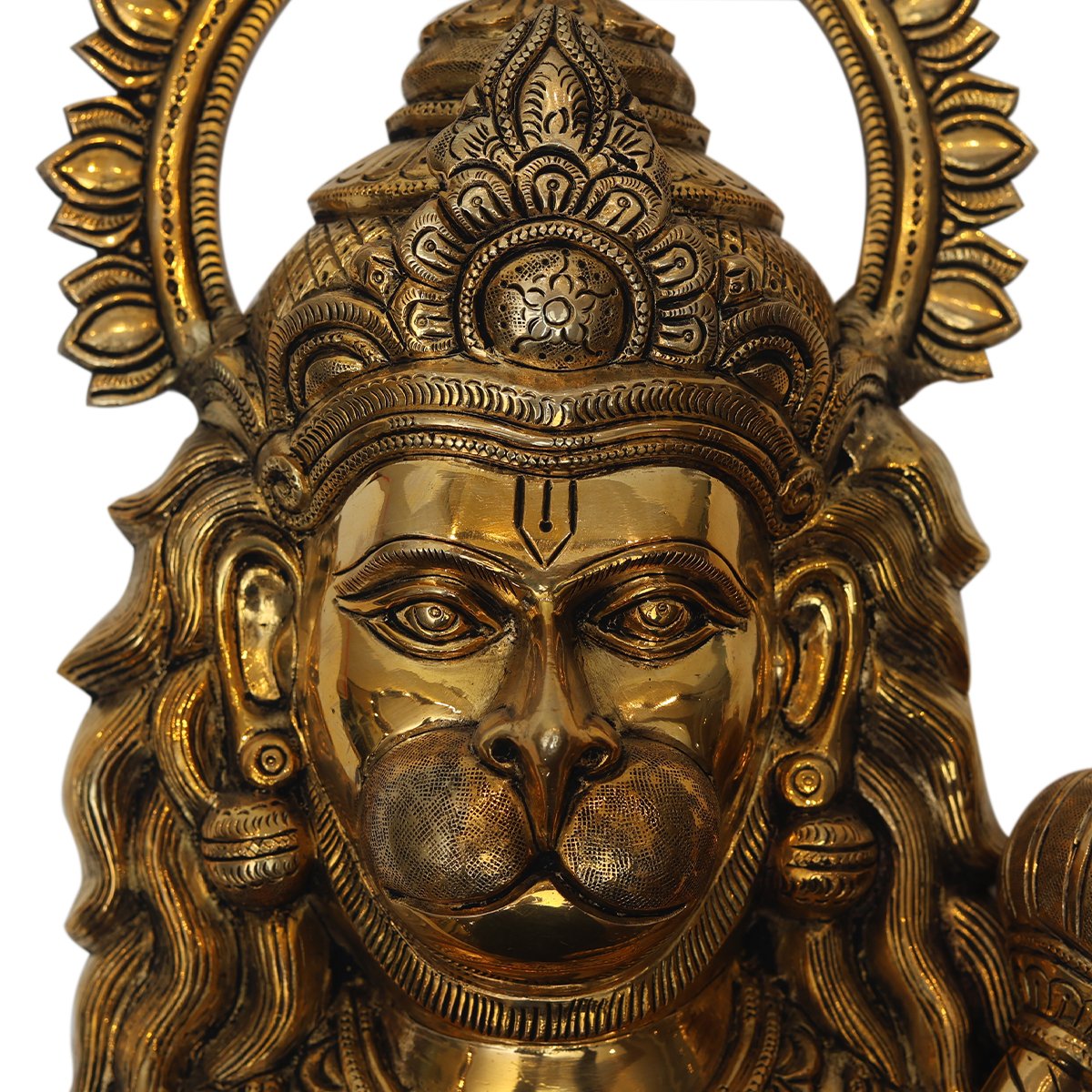 Hanuman for Wall Idol - Brass