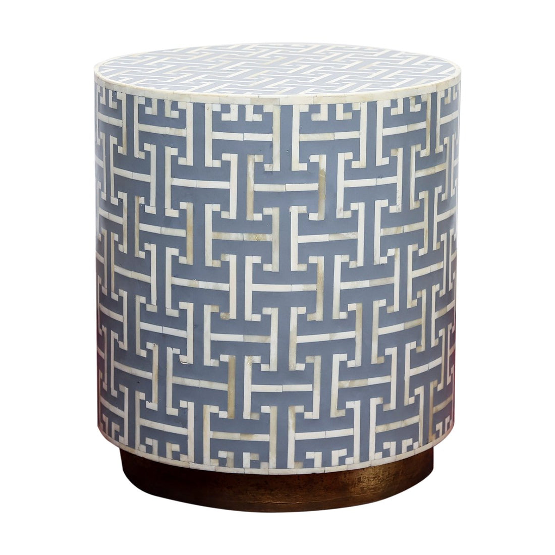 Grace Peg Table - Bone Inlay