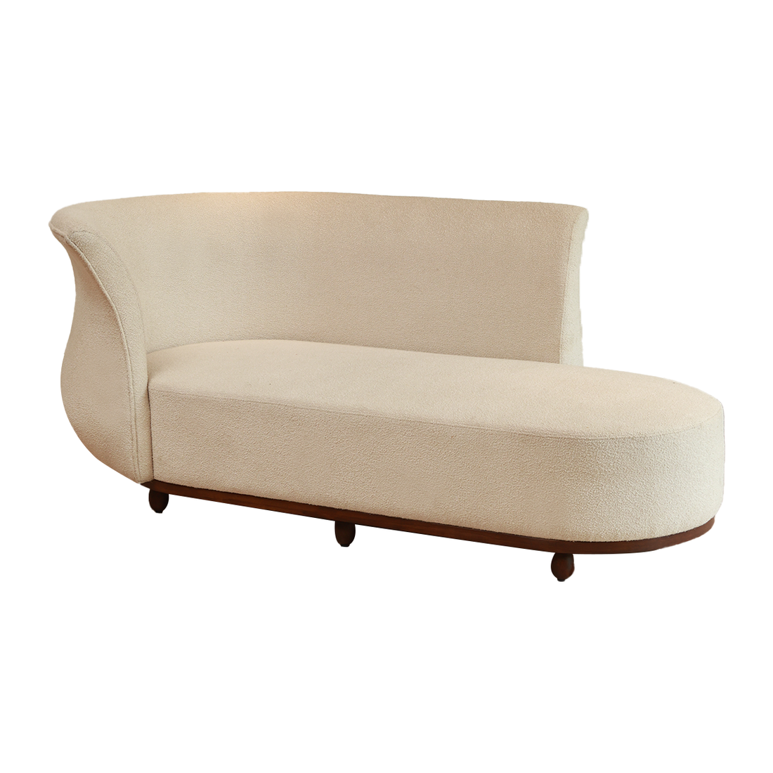 Onda Chaise / Sofa - Teak Wood