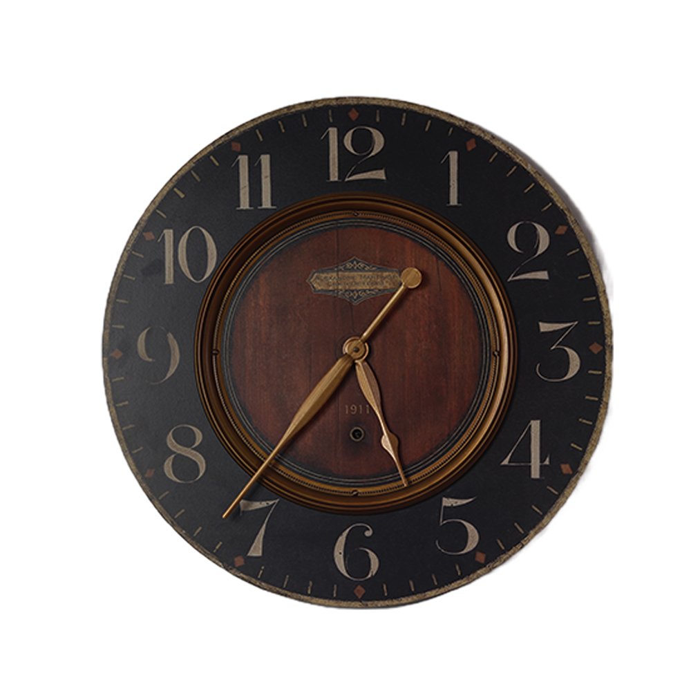 Bond Street London Wall Clock - Wood