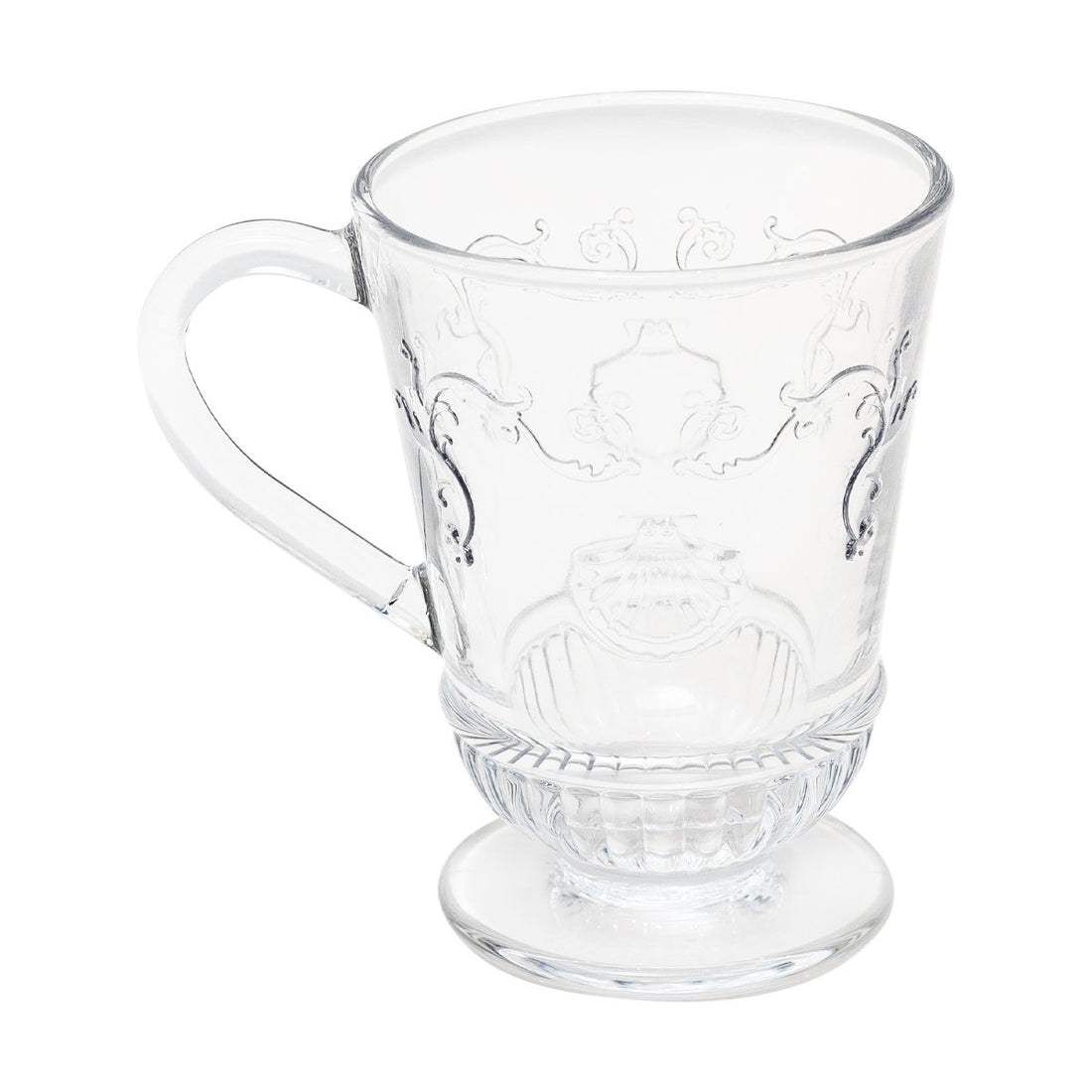 Alice Mug with strainer and lid - Wood and Glass