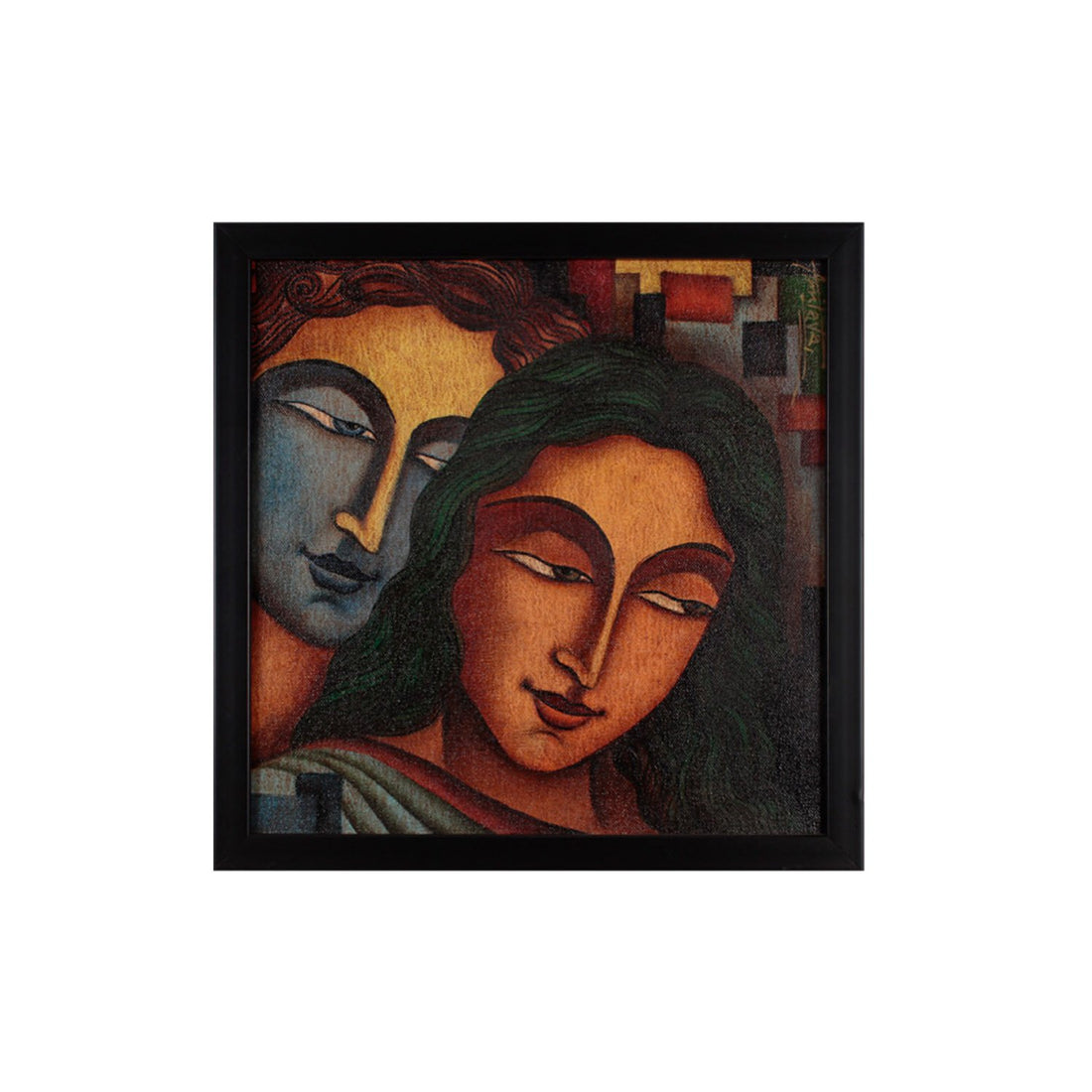 Affection By Amitava De Sarkar – Three Acrylic on canvas