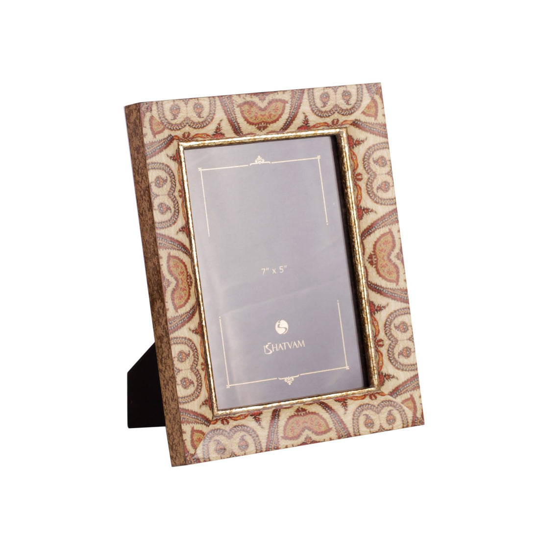 Jamawar Photo Frame – Small in Wood