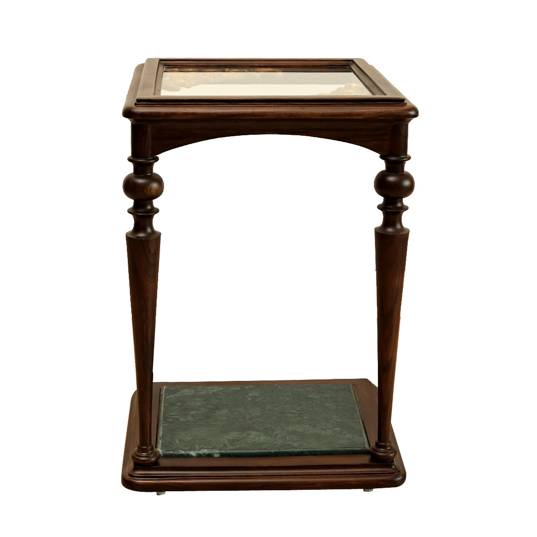 Naaz C Table - Teak Wood