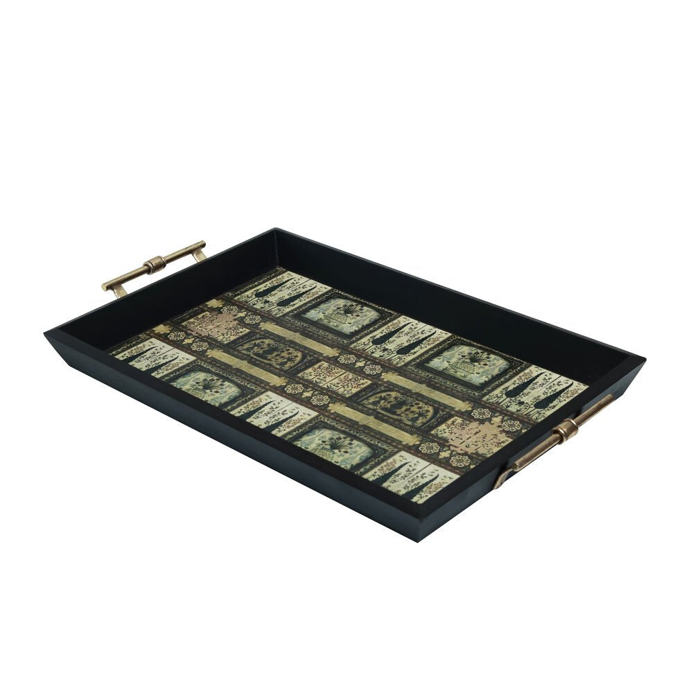 Chinar Tray - Large in Wood