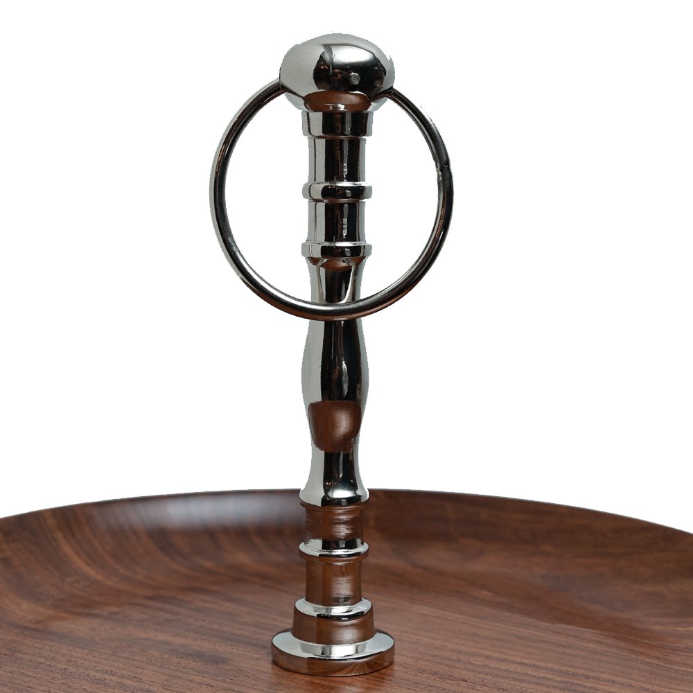 Rustic Charm Dessert Stand - Wood