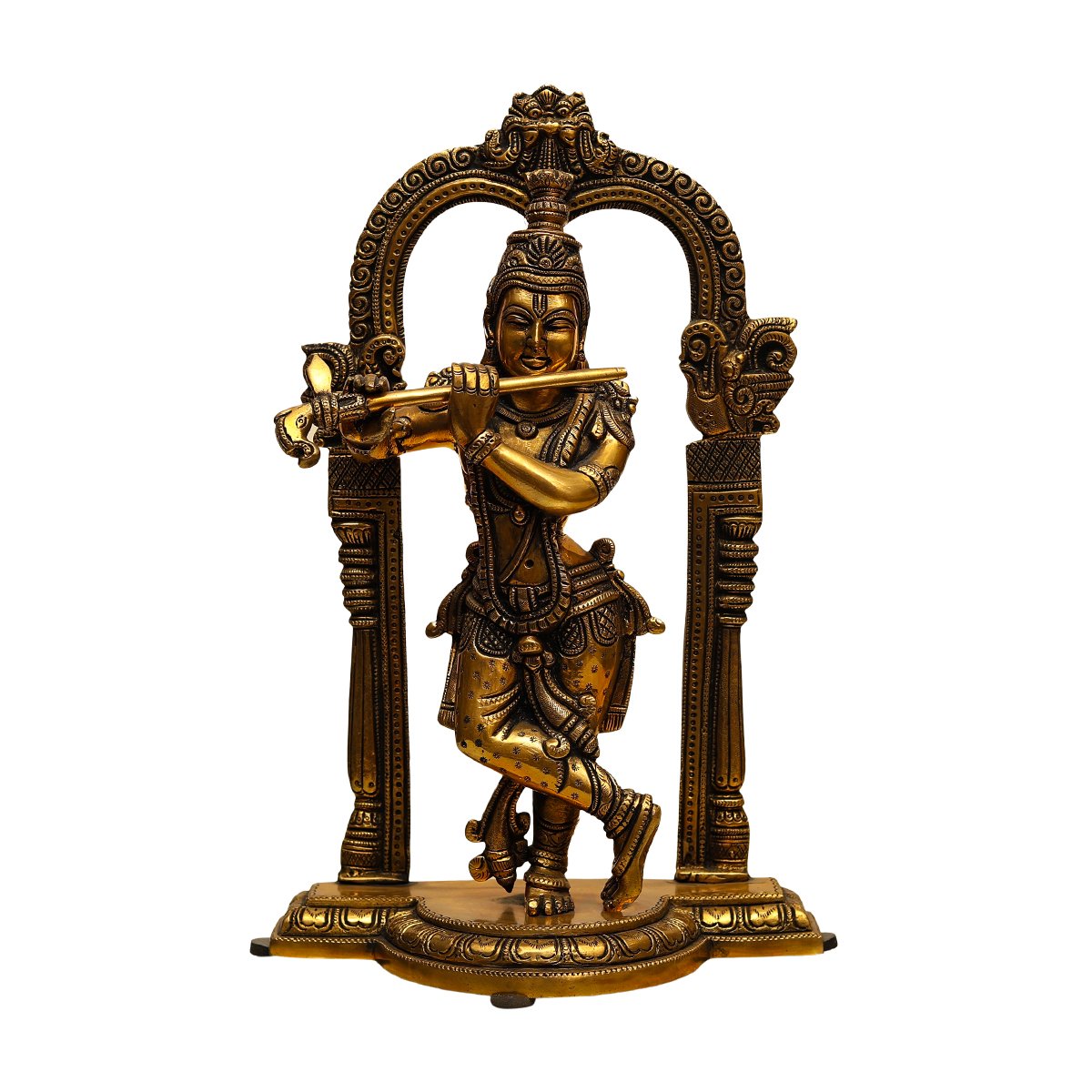 Kanhiya Krishan Idol - Brass