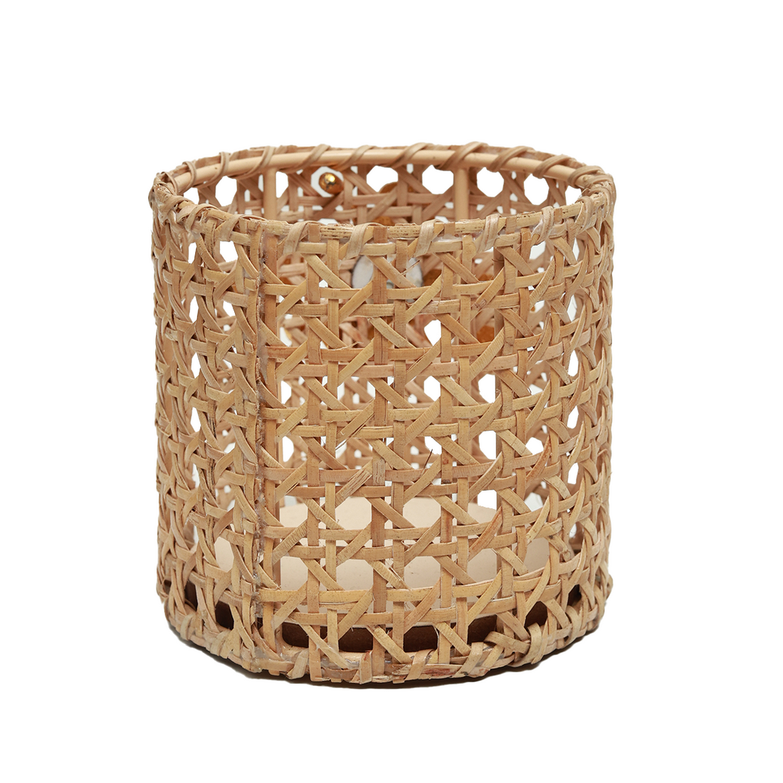 Holder - Decorative Golden Bee in Rattan