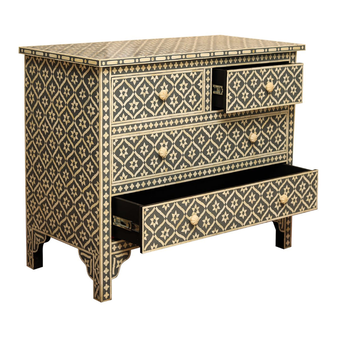 Grace Console - Bone Inlay