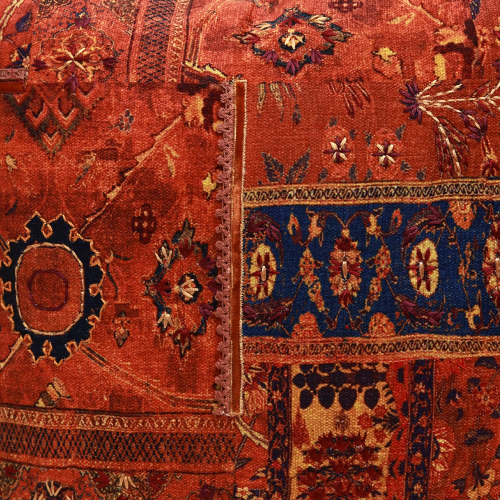 Kilim Cushion Cover - Orange in Shanil 20&