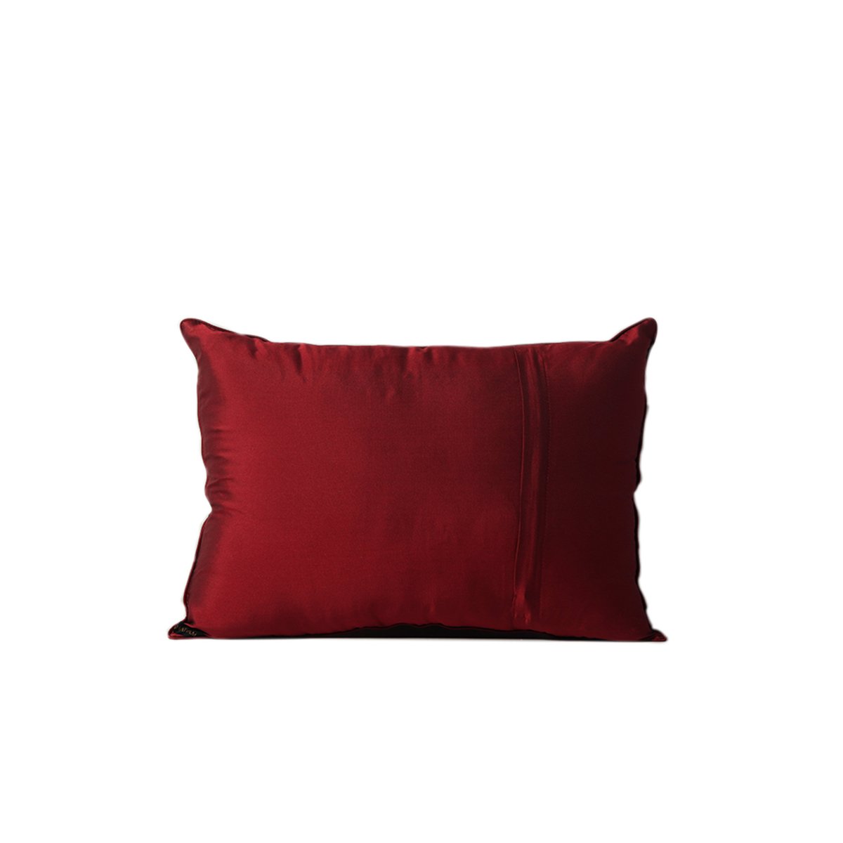 Vanya Dori Cushion Cover - Maroon in Silk Blend 14&