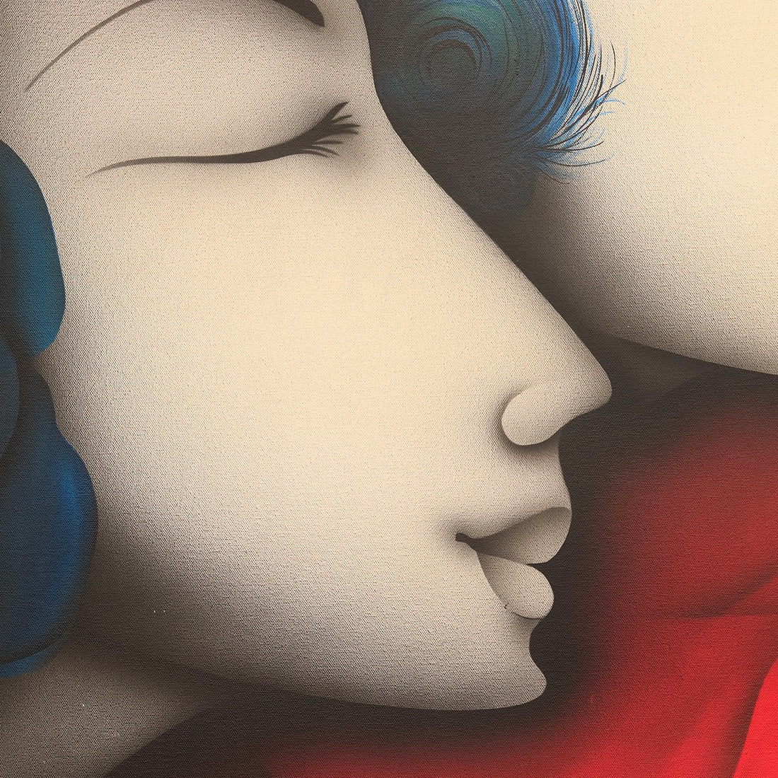 Untitled Painting By K Prakash - Acrylic on canvas