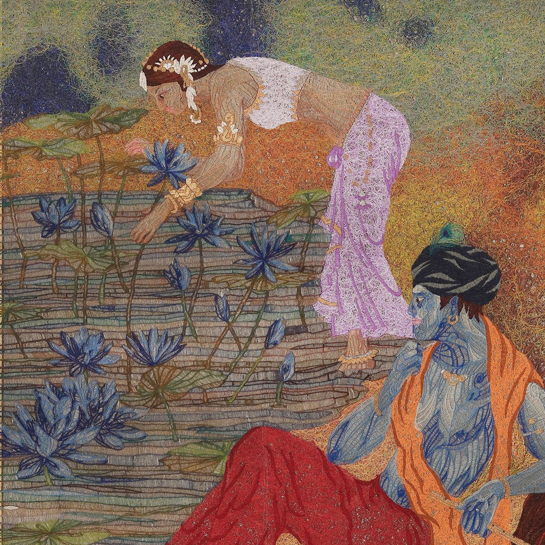 Thread Art Painting By Gunjan - Thread Art