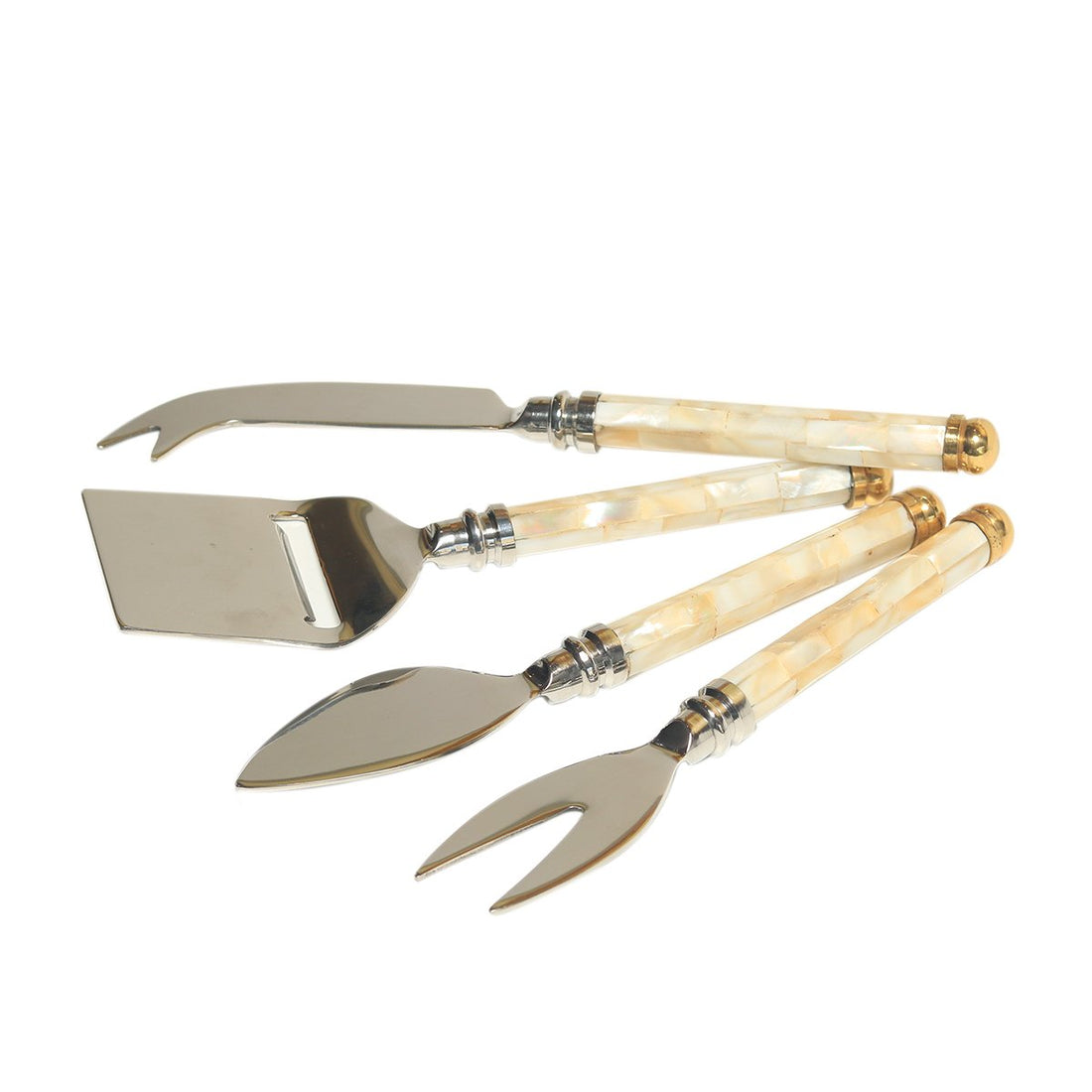 Pearl Cheese - Cutlery Set in Porcelain