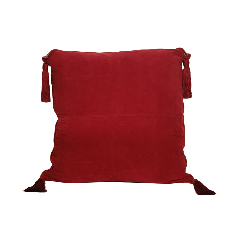 Kilim Floor Cushion Cover - Red in Shanil 36&