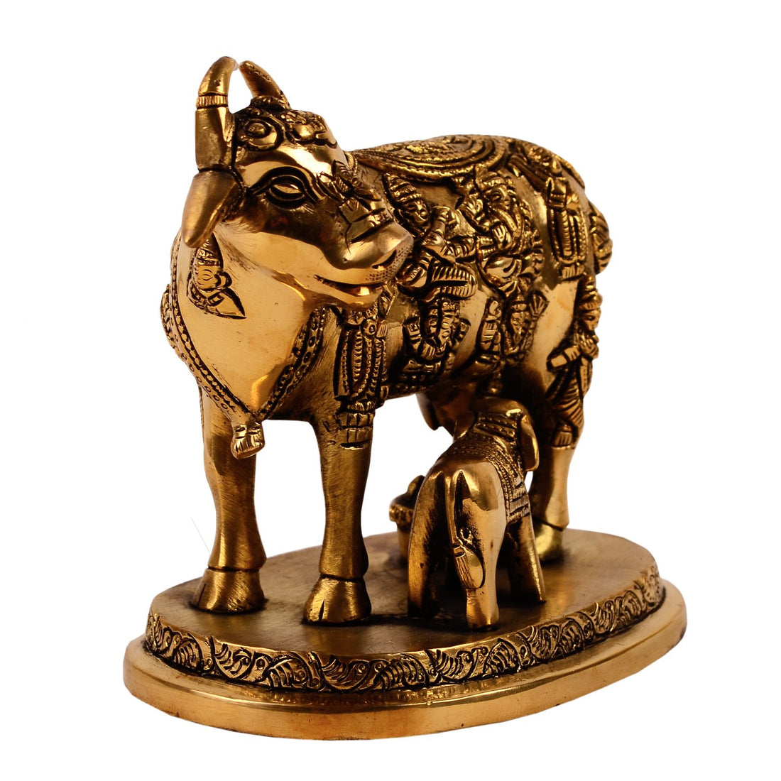 Kamdhenu - Small in Brass