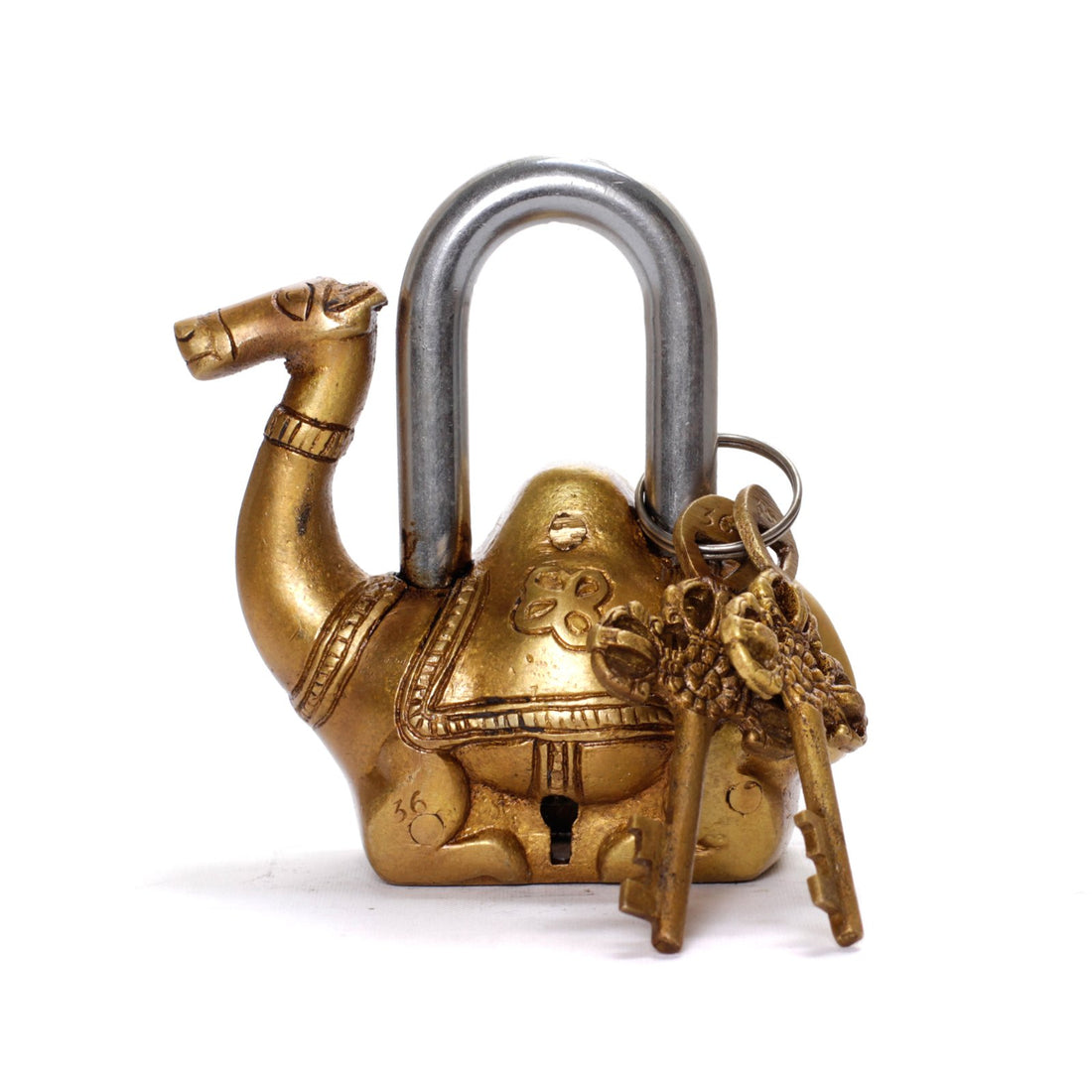 Camel Lock - Brass