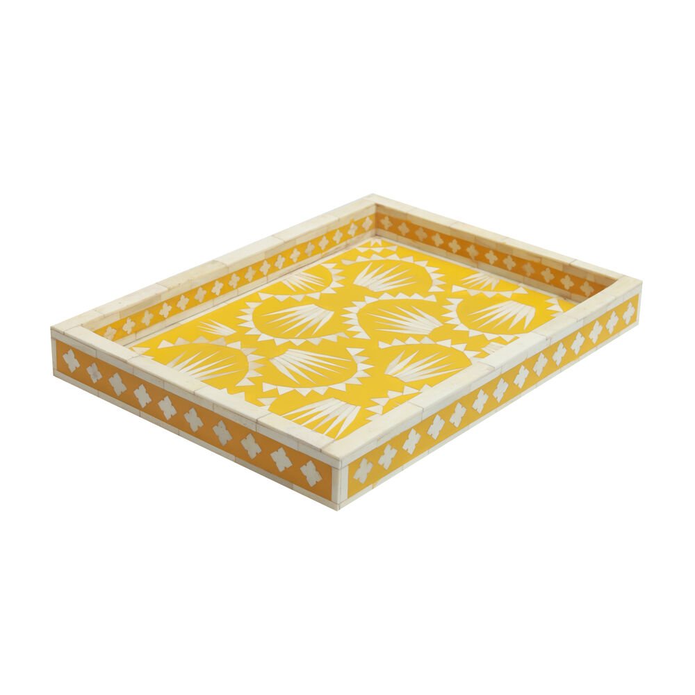 Sunshine Tray - Yellow in Inlay