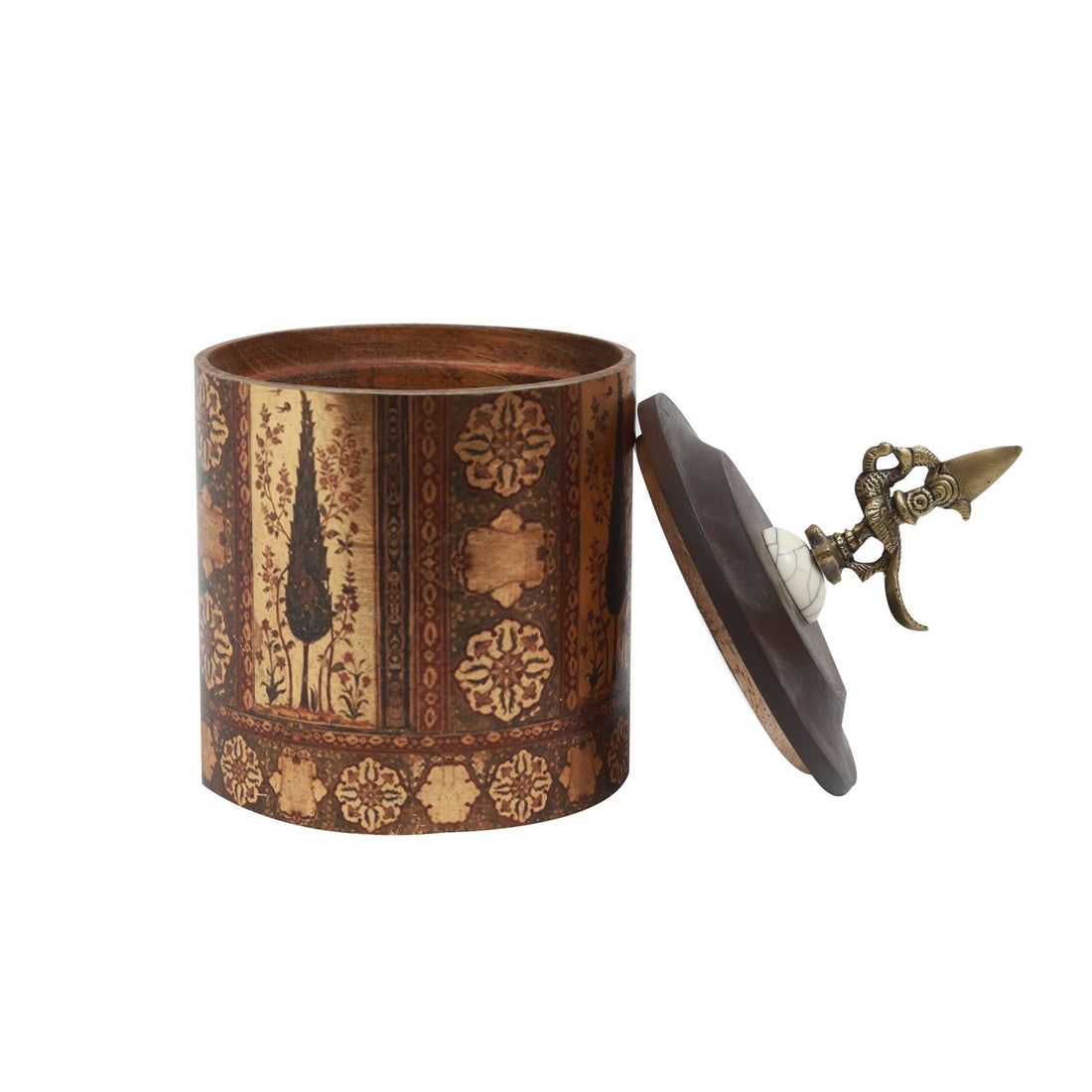 Chinar jar - Large in Wood