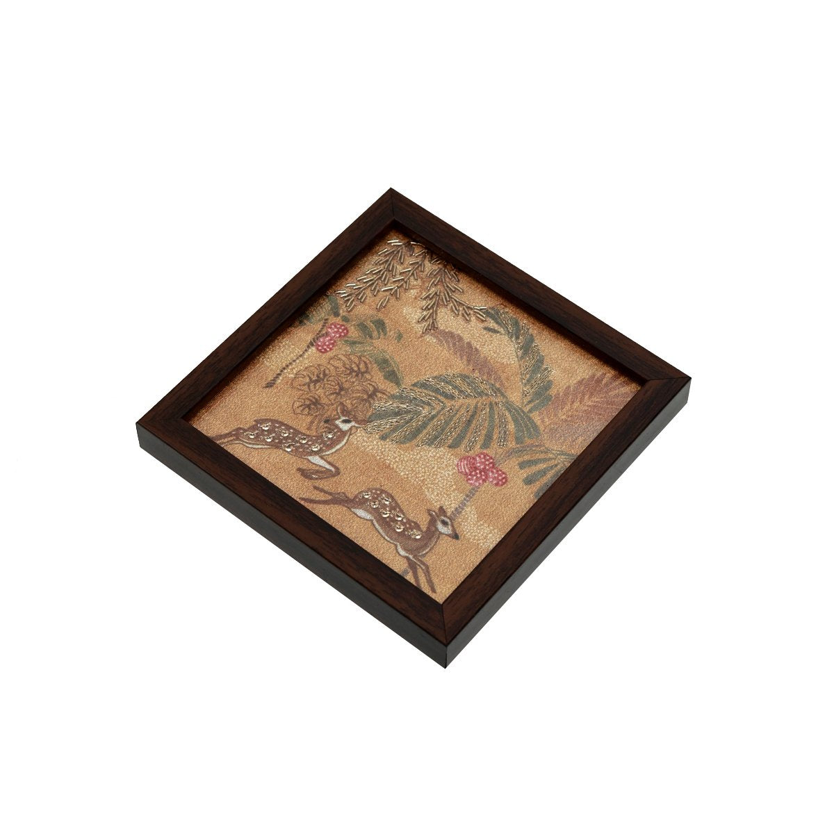 Odyssey Vanya Deer Coaster in yellow