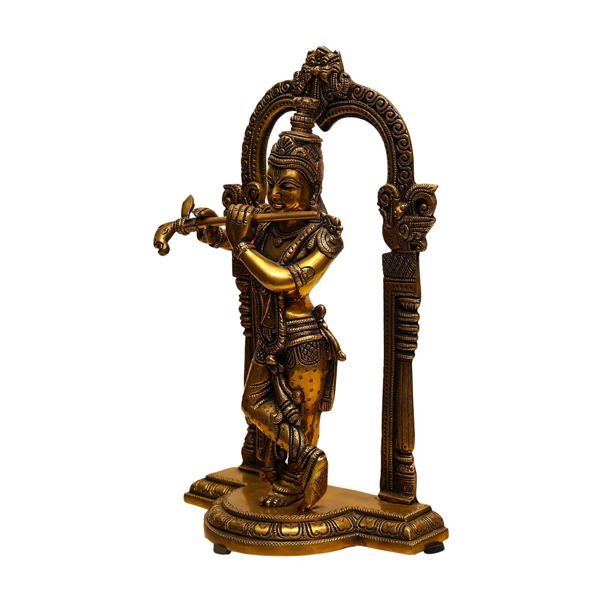 Kanhiya Krishan Idol - Brass