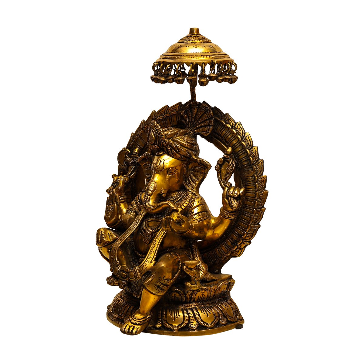 Vighna Vinayak Ganesh Idol - Brass