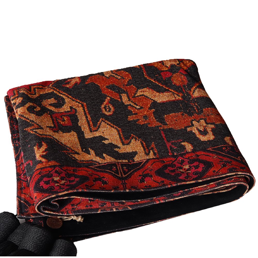 Kilim Throw - Red in Shanil 54&