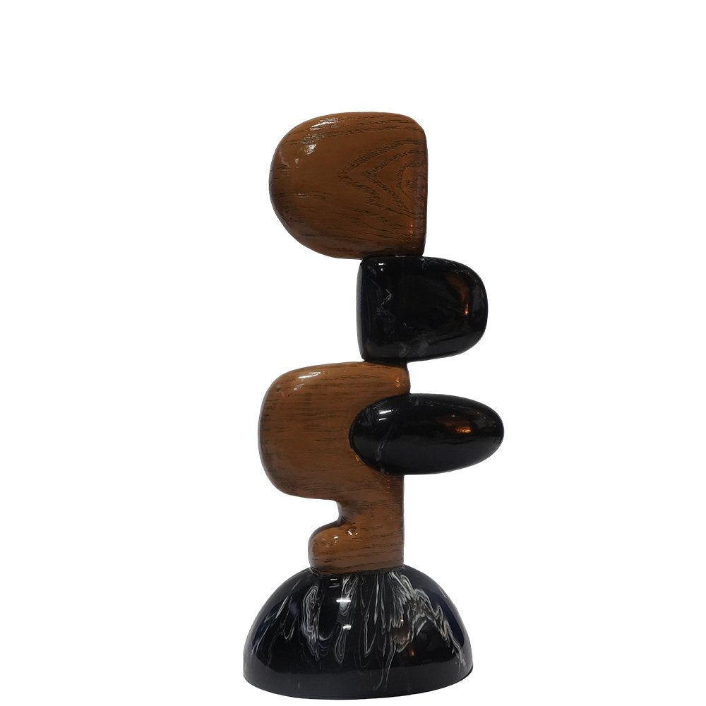Decor - a - Balance - Black and Brown in Resin