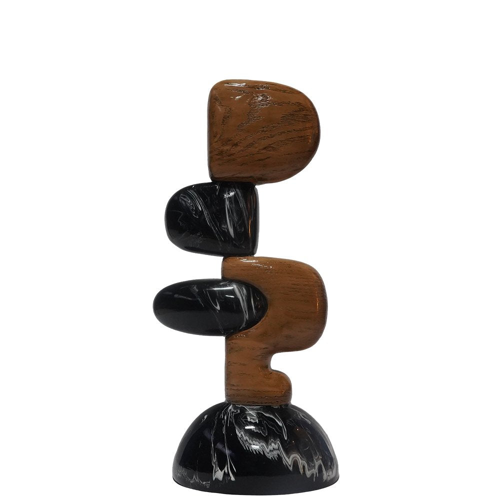 Decor - a - Balance - Black and Brown in Resin