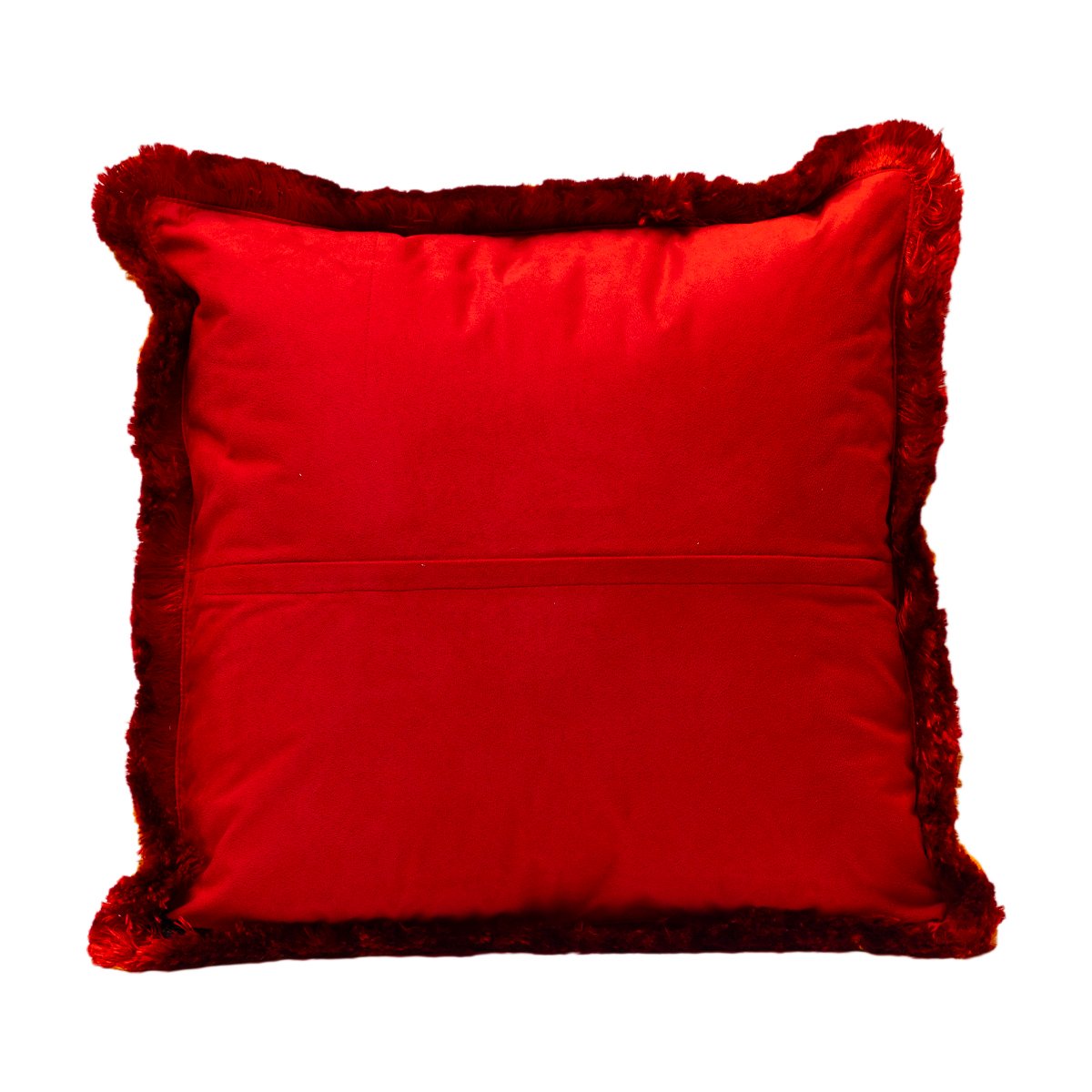 Chinar Cushions Cover - Orange in Chenille 18&