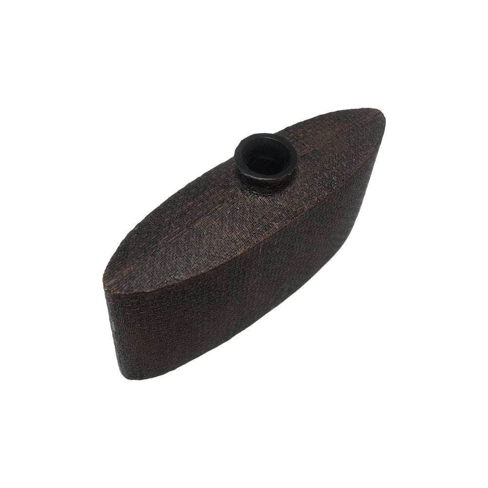 Earthstone Vase - Brown in Ceramic