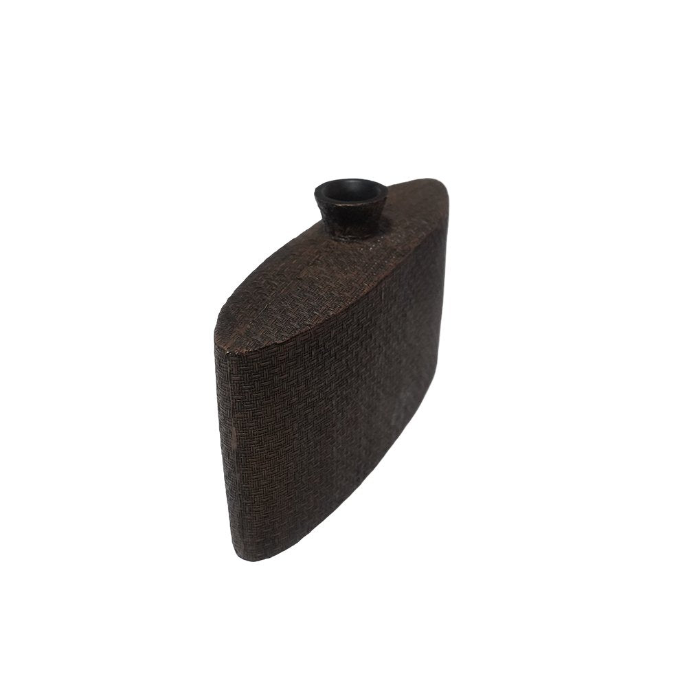 Earthstone Vase - Brown in Ceramic