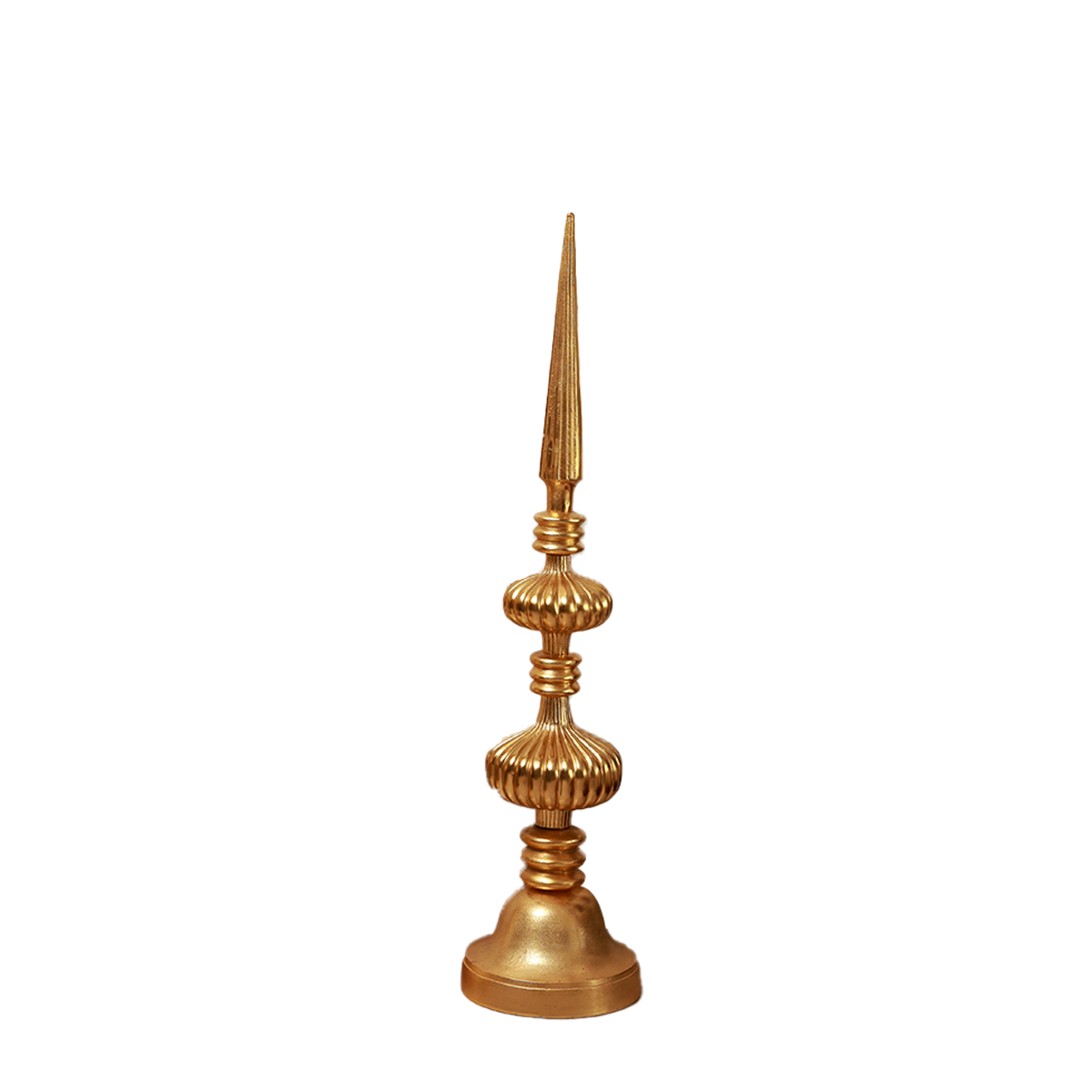 Triveni Spires - Gold in Metal