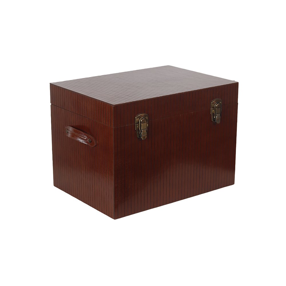 Leather Trunk - Large