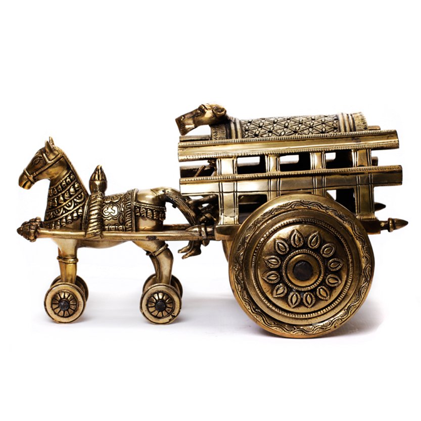 Trojan Cart - Brass