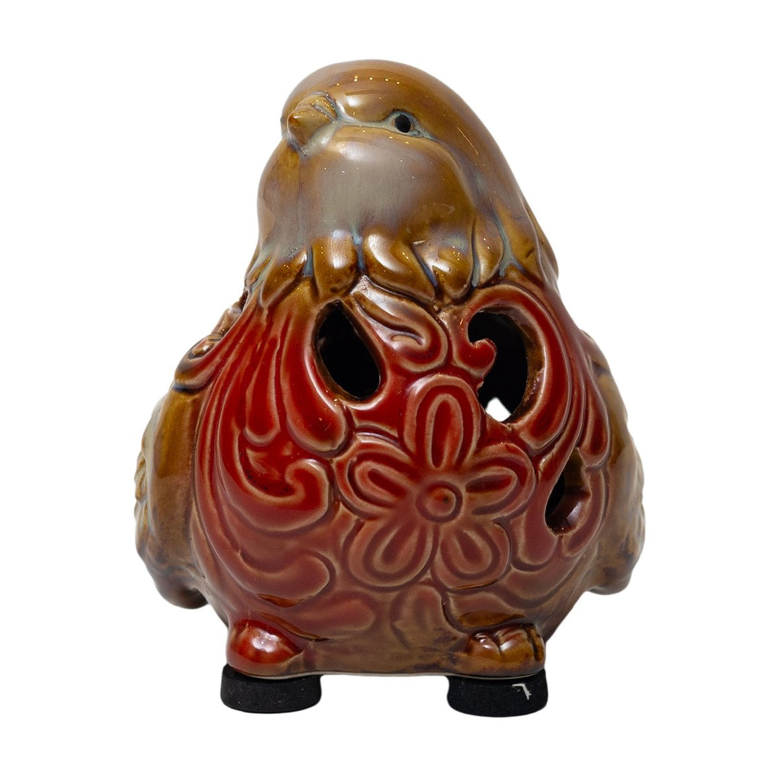 Bird Set Of 4 - Multicolor in Resin