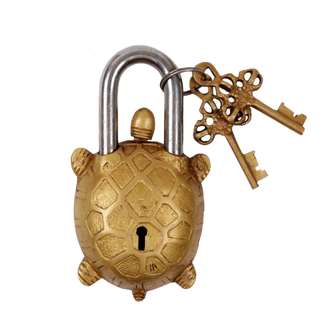 Tortoise Lock - Brass