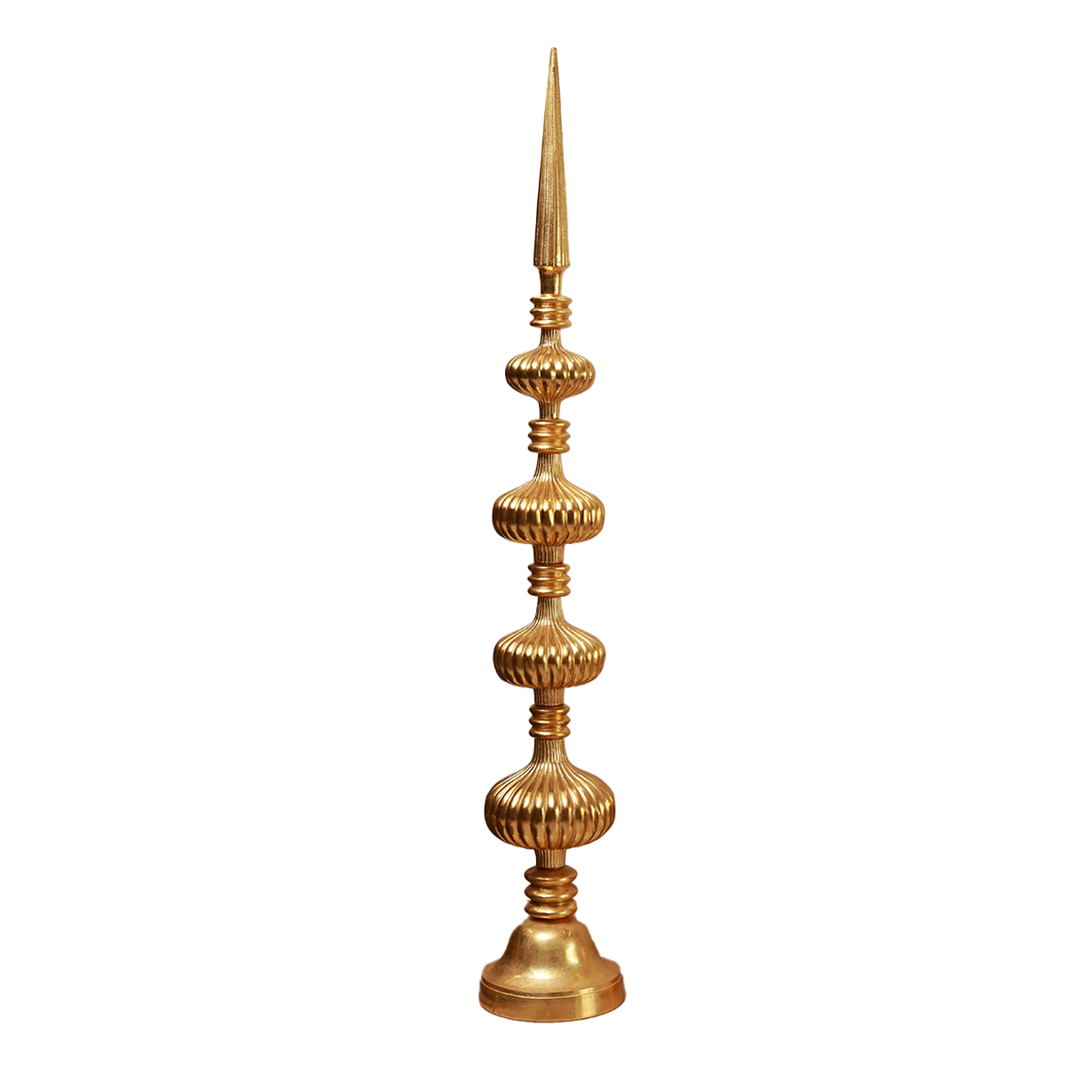 Triveni Spires - Gold in Metal