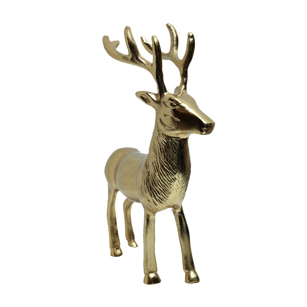Majestic Stag - Large Golden in Metal