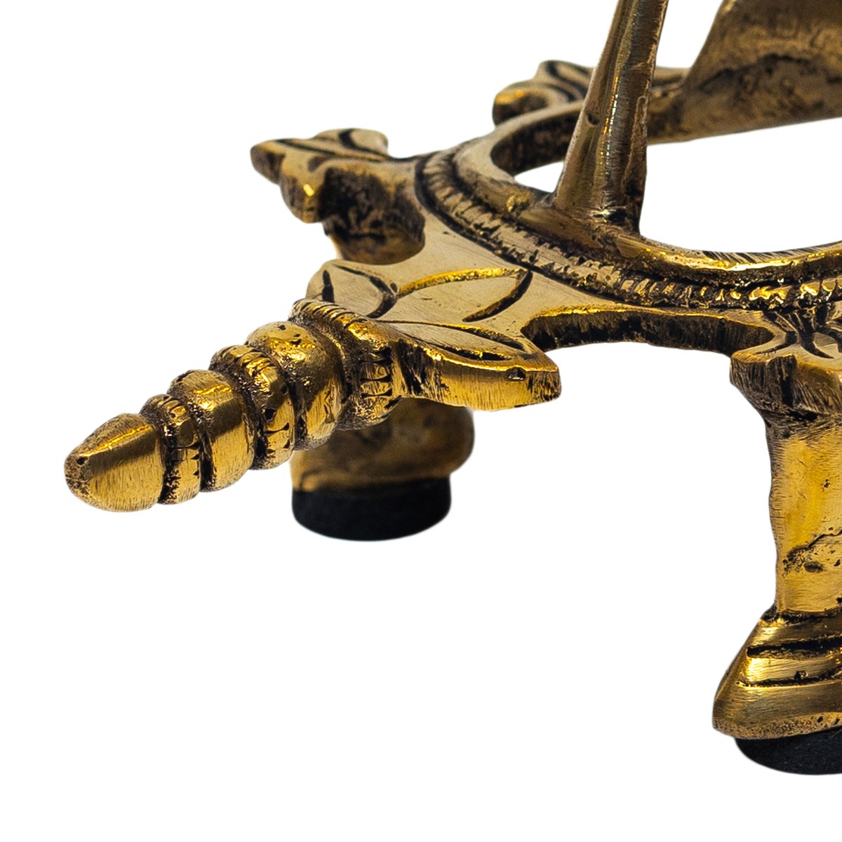 Sankh On Stand - Brass