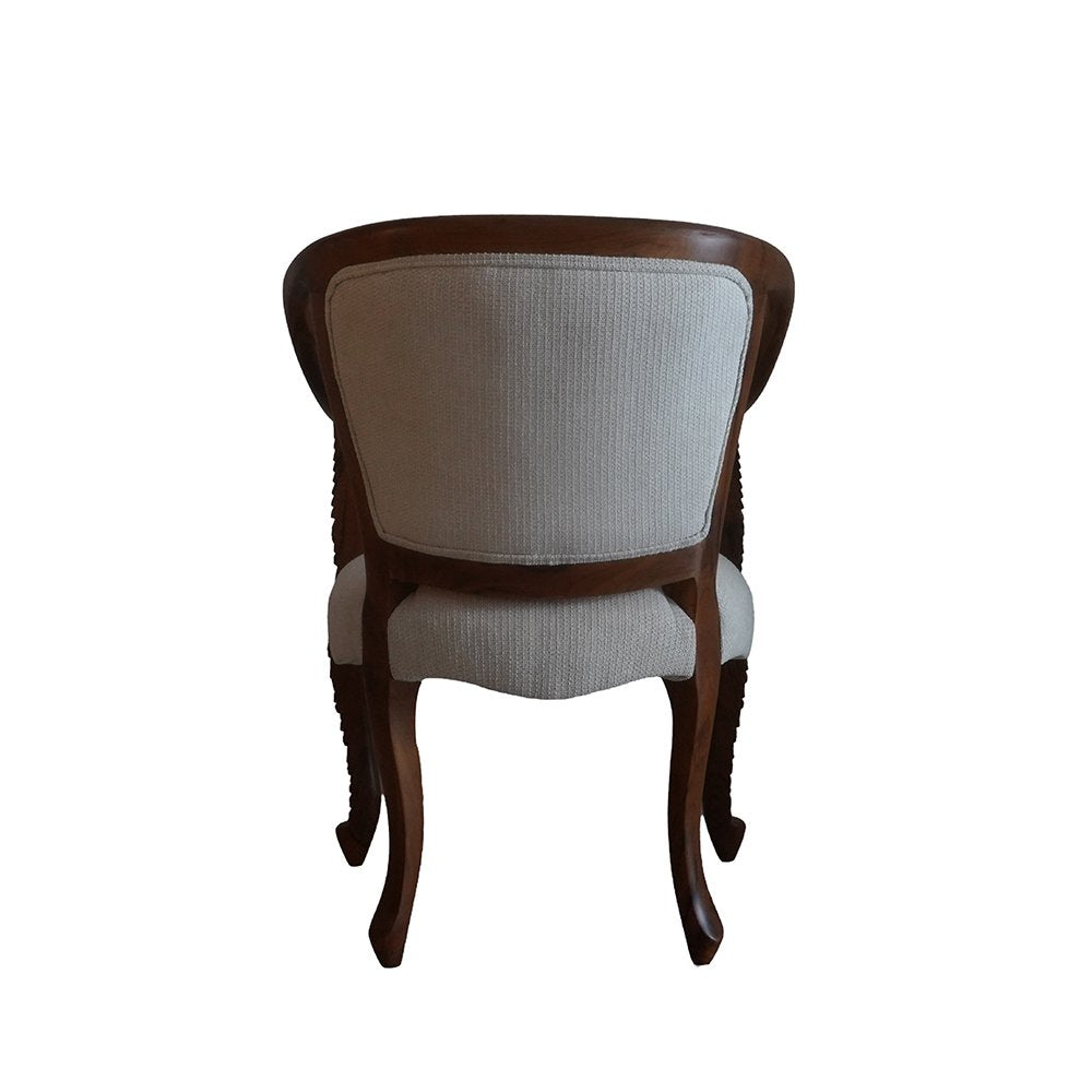 Peacock Inspired Chair - Teak Wood