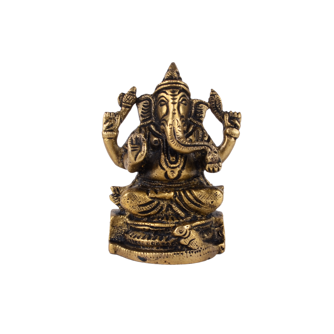 Pitamber Ganesha - Brass