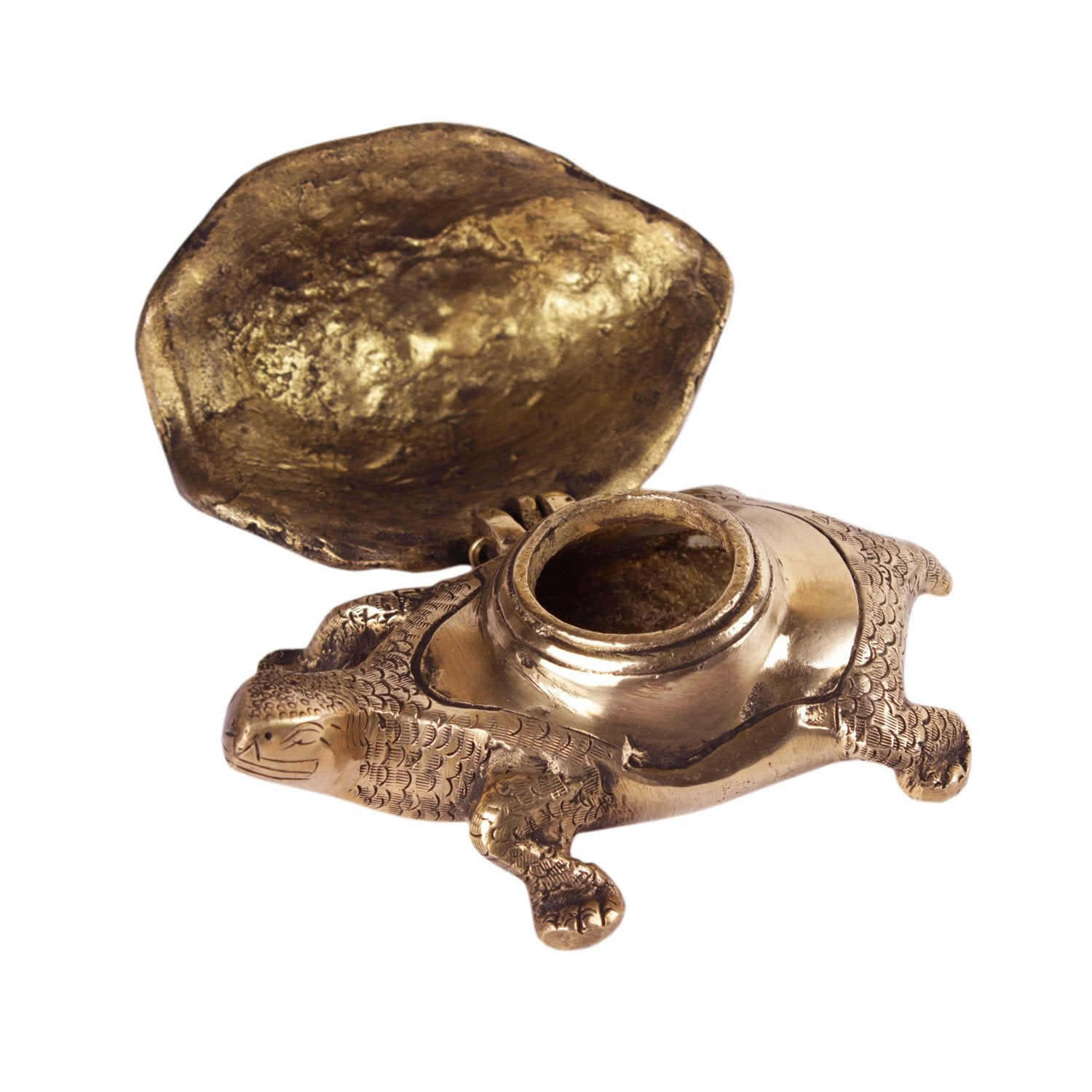 Tortoise Box - Brass