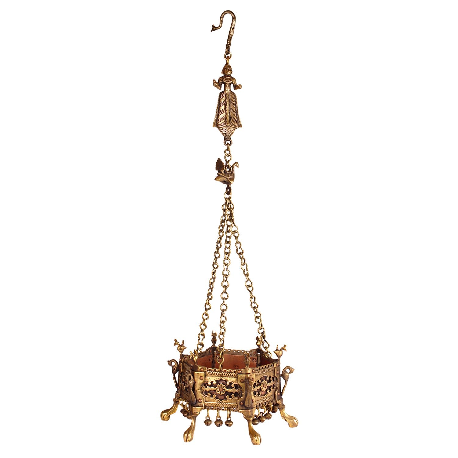 Hanging Pot - Brass