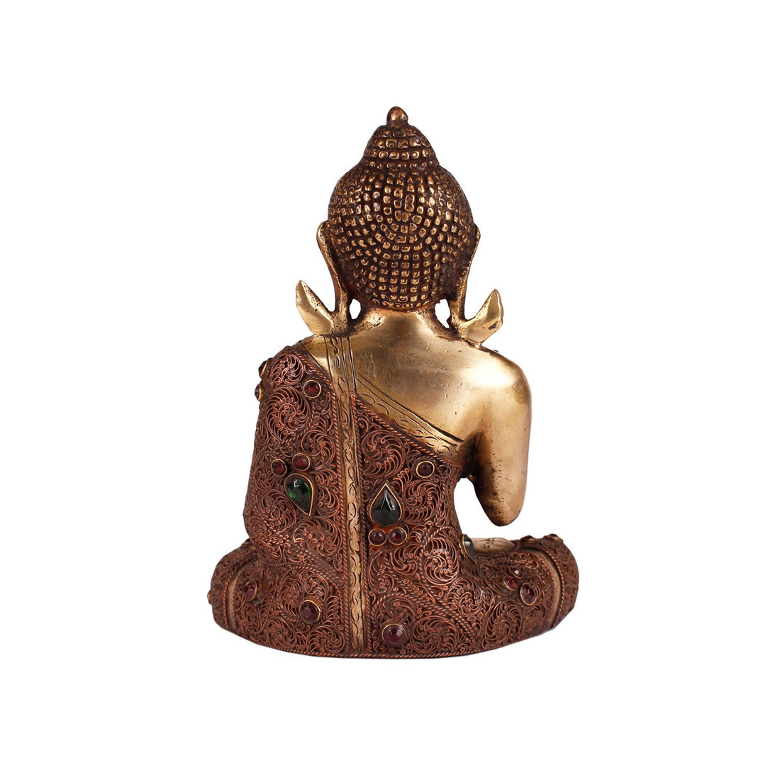 Buddha - Small in Brass And Copper